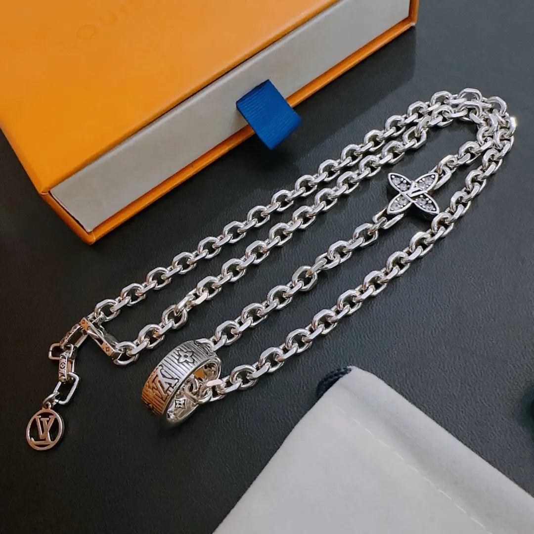 【LOUIS VUITTON】ネックレス、新しいネックレス万能シンプルファッションオーナメント