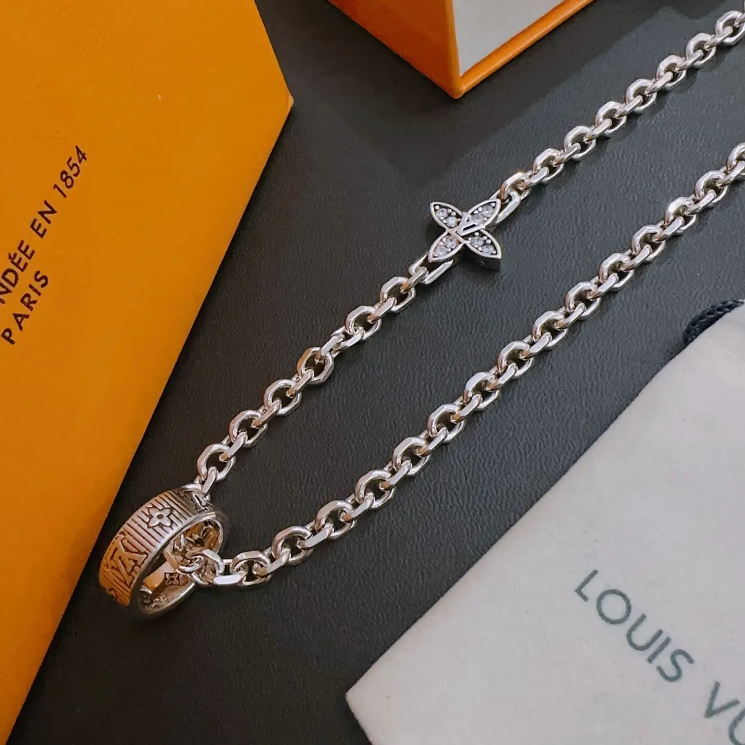 【LOUIS VUITTON】ネックレス、新しいネックレス万能シンプルファッションオーナメント