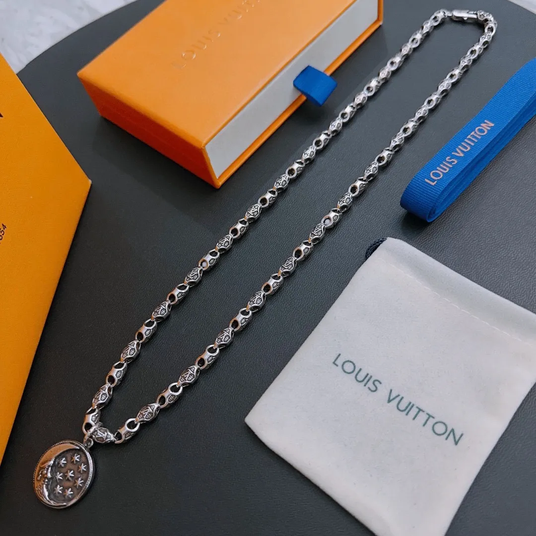 【LOUIS VUITTON】ネックレス、新しいネックレス万能シンプルファッションオーナメント