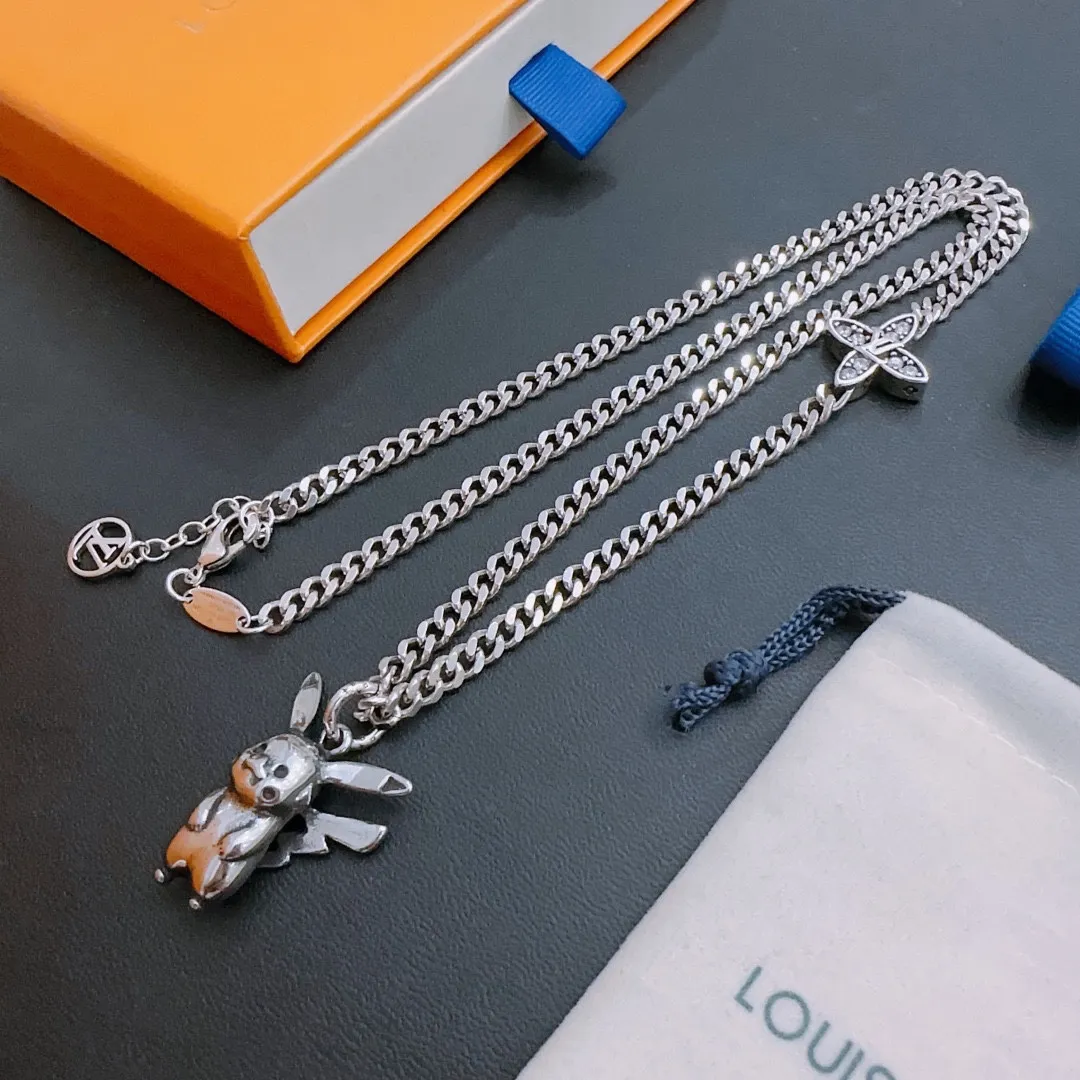 【LOUIS VUITTON】ネックレス、新しいネックレス万能シンプルファッションオーナメント