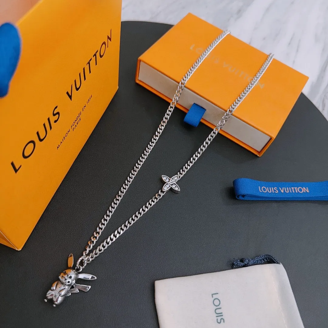 【LOUIS VUITTON】ネックレス、新しいネックレス万能シンプルファッションオーナメント