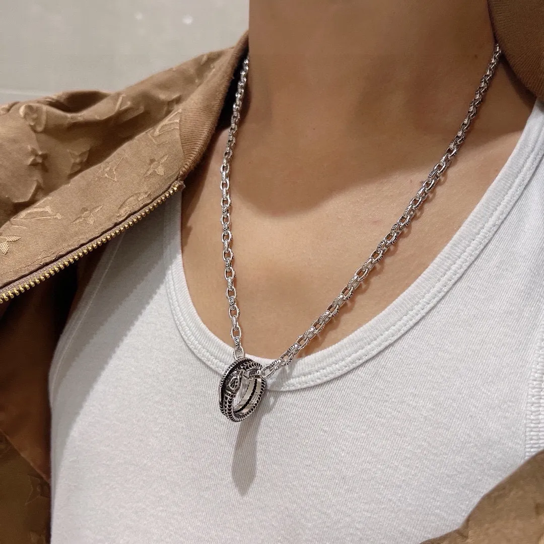 【GUCCI】ネックレス、新しいネックレス万能シンプルファッションオーナメント241015