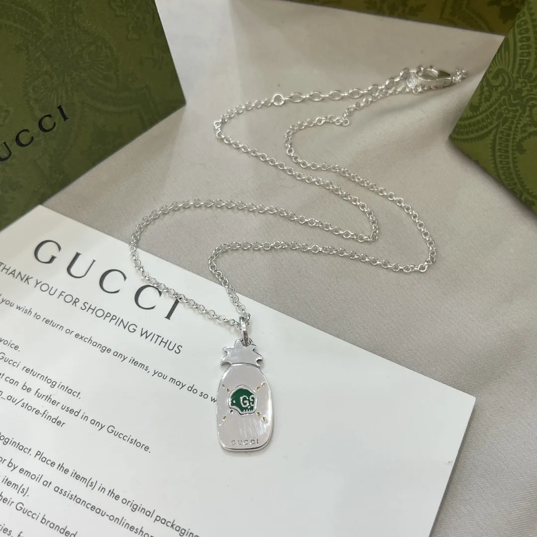 【GUCCI】ネックレス、新しいネックレス万能シンプルファッションオーナメント241015