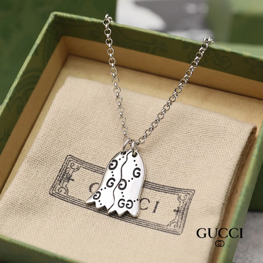 【GUCCI】ネックレス、新しいネックレス万能シンプルファッションオーナメント