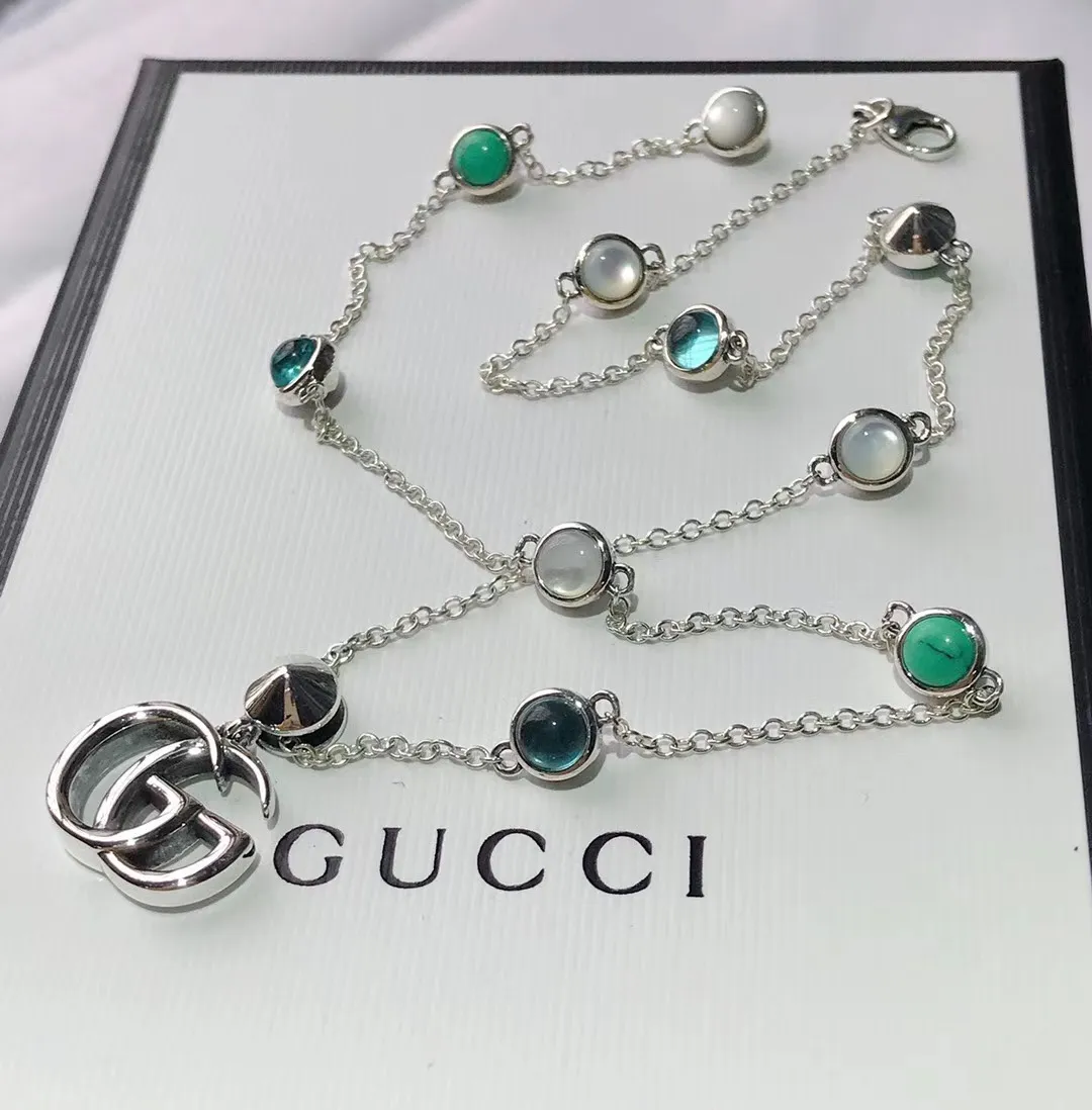 【GUCCI】ネックレス、新しいネックレス万能シンプルファッションオーナメント
