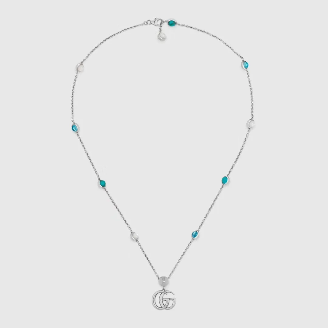 【GUCCI】ネックレス、新しいネックレス万能シンプルファッションオーナメント