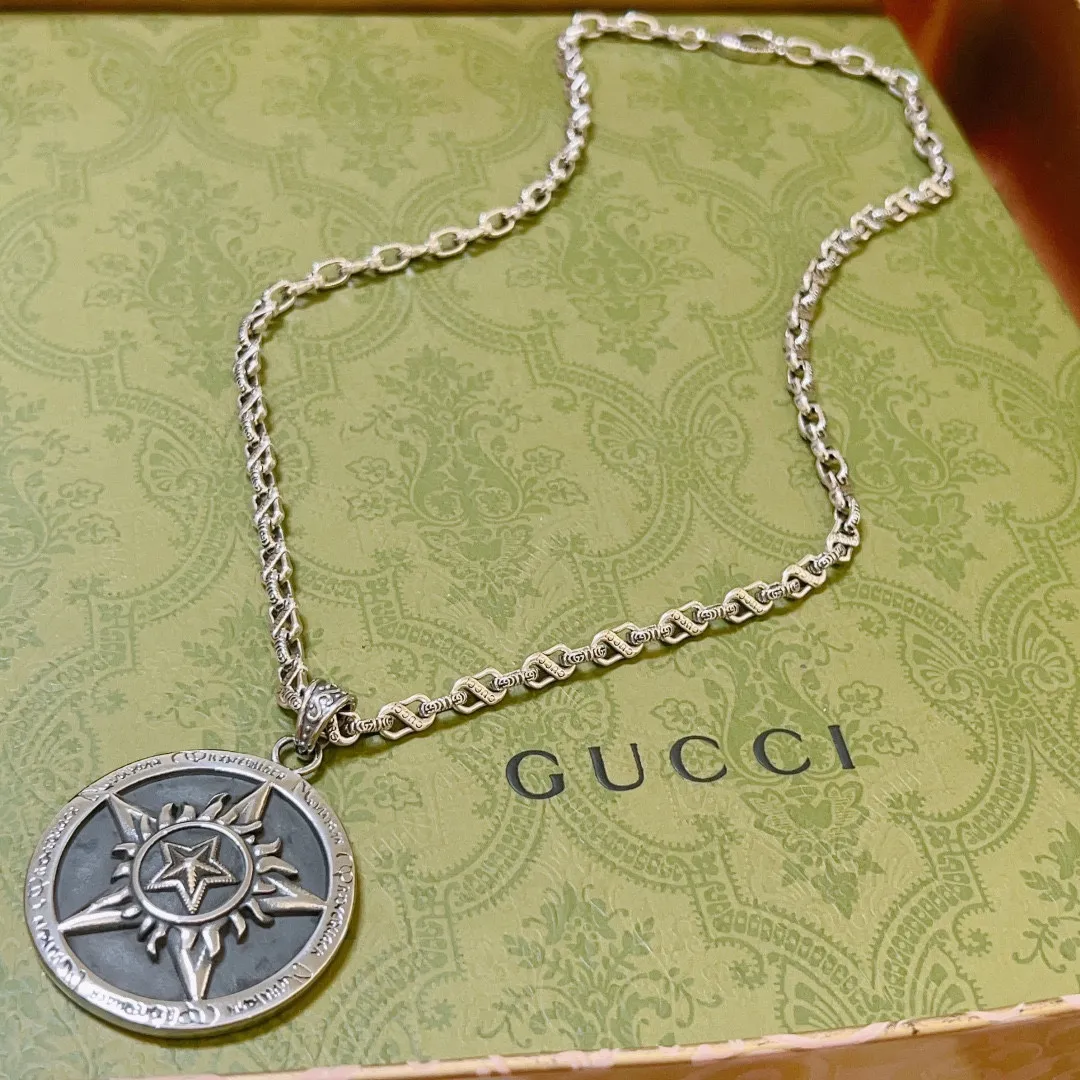 【GUCCI】ネックレス、新しいネックレス万能シンプルファッションオーナメント