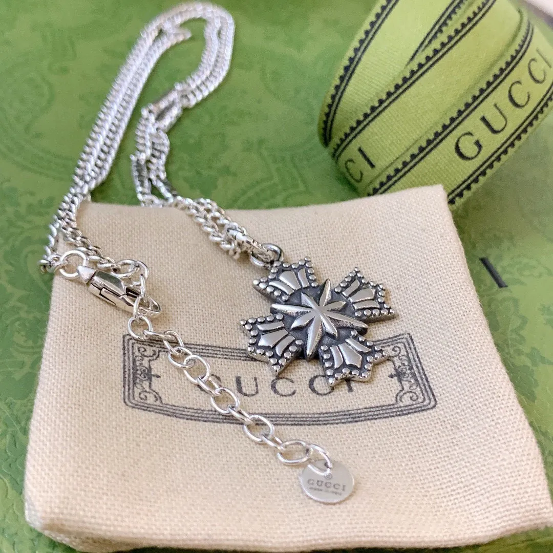 【GUCCI】ネックレス、新しいネックレス万能シンプルファッションオーナメント