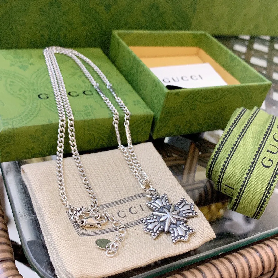 【GUCCI】ネックレス、新しいネックレス万能シンプルファッションオーナメント
