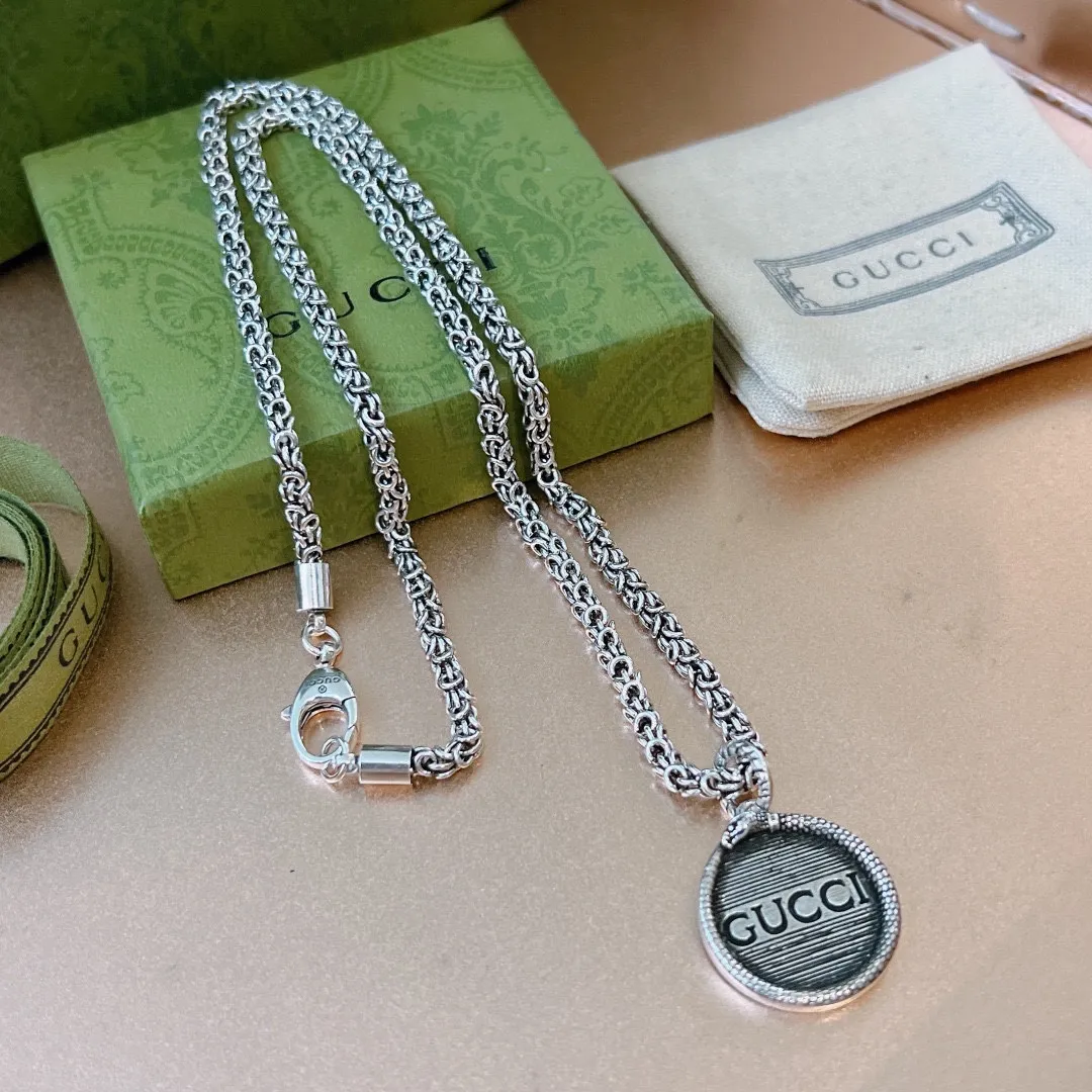 【GUCCI】ネックレス、新しいネックレス万能シンプルファッションオーナメント
