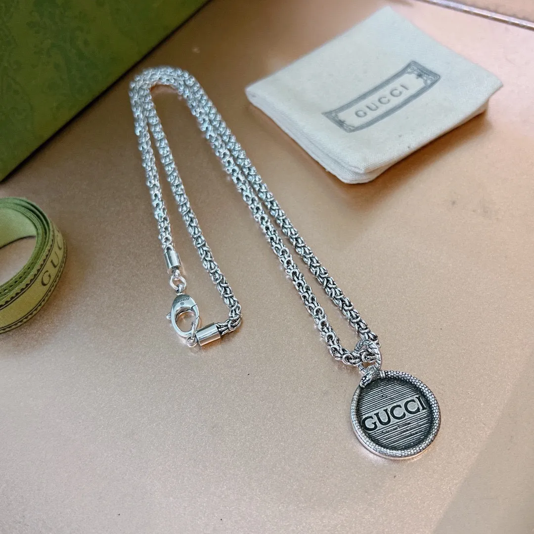 【GUCCI】ネックレス、新しいネックレス万能シンプルファッションオーナメント