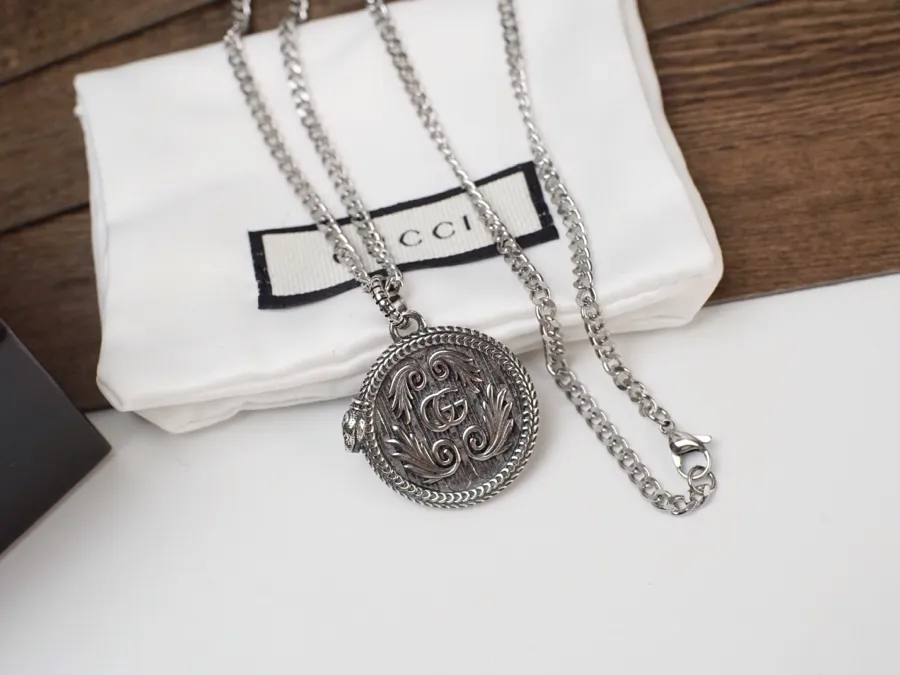【GUCCI】ネックレス、新しいネックレス万能シンプルファッションオーナメント