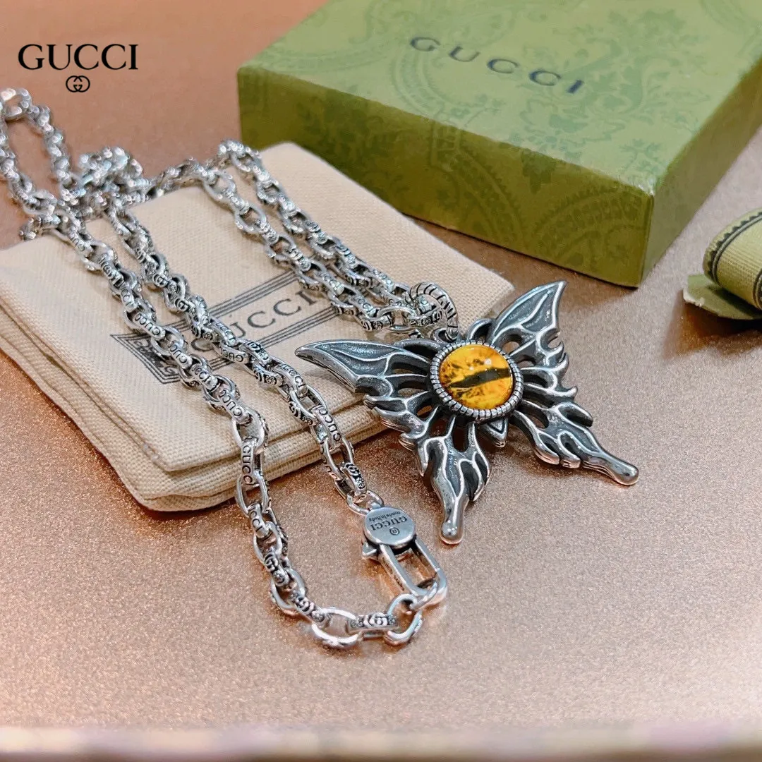 【GUCCI 】ネックレス、新しいネックレス万能シンプルファッションオーナメント