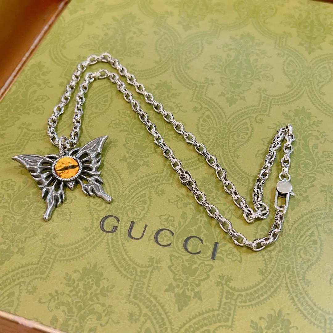 【GUCCI 】ネックレス、新しいネックレス万能シンプルファッションオーナメント