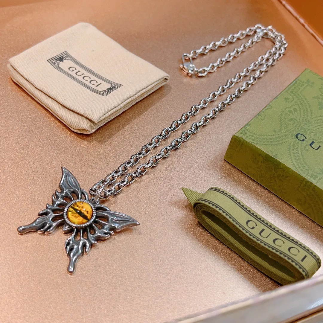 【GUCCI 】ネックレス、新しいネックレス万能シンプルファッションオーナメント
