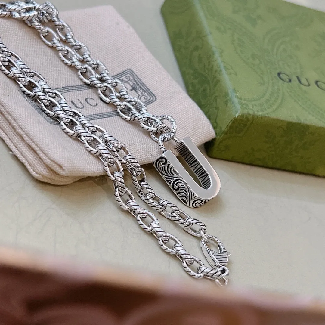 【GUCCI 】ネックレス、新しいネックレス万能シンプルファッションオーナメント