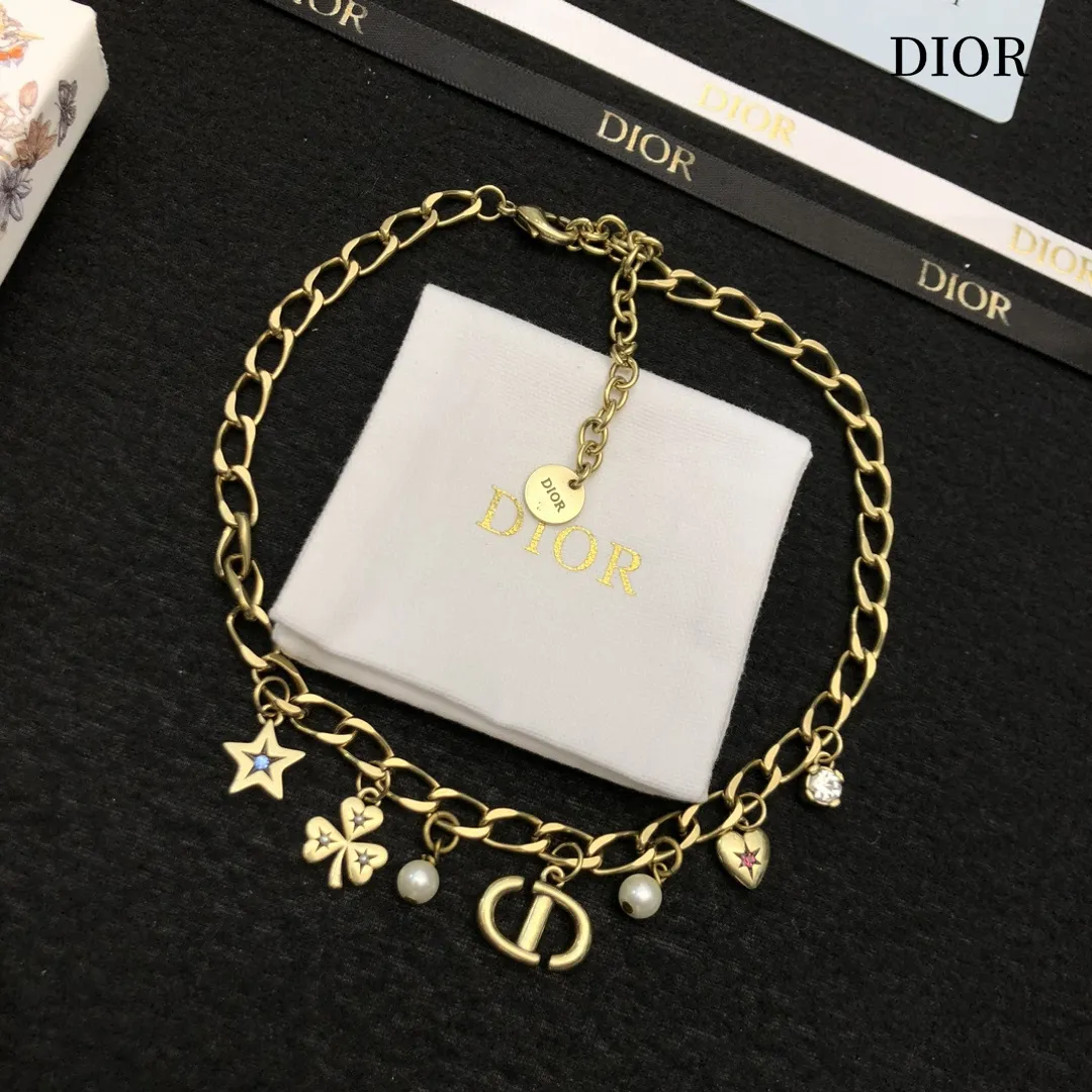 【DIOR】ネックレス、新しいネックレス万能シンプルファッションオーナメント  250301