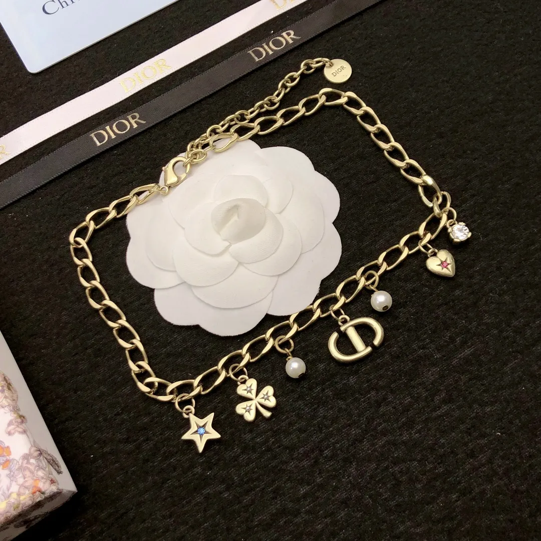 【DIOR】ネックレス、新しいネックレス万能シンプルファッションオーナメント  250301
