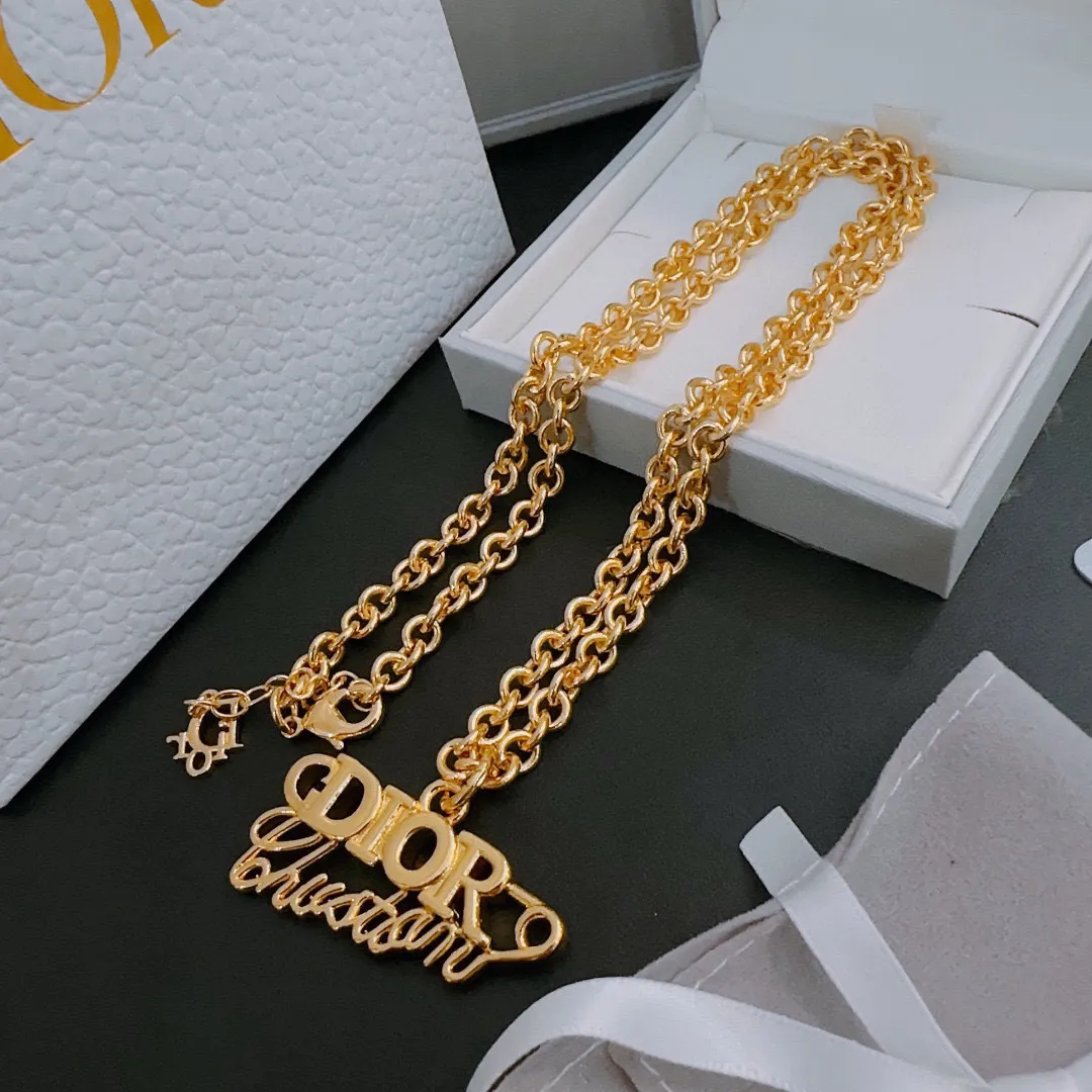 【DIOR】ネックレス、新しいネックレス万能シンプルファッションオーナメント  250301