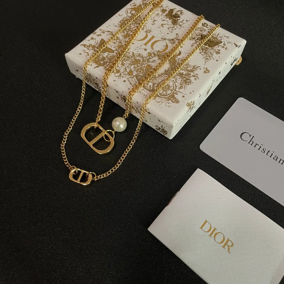 【DIOR】ネックレス、新しいネックレス万能シンプルファッションオーナメント  250301