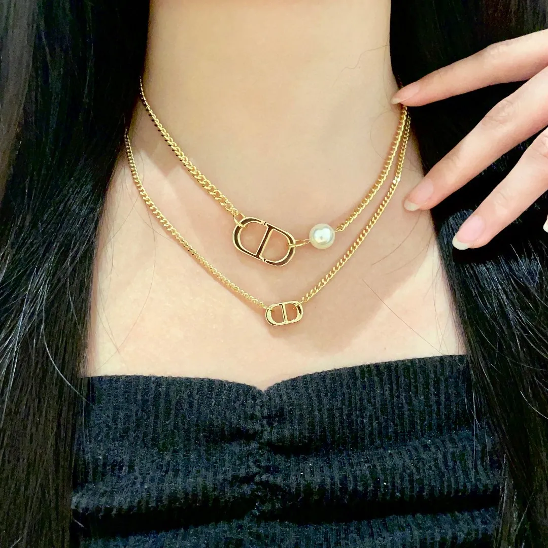 【DIOR】ネックレス、新しいネックレス万能シンプルファッションオーナメント  250301