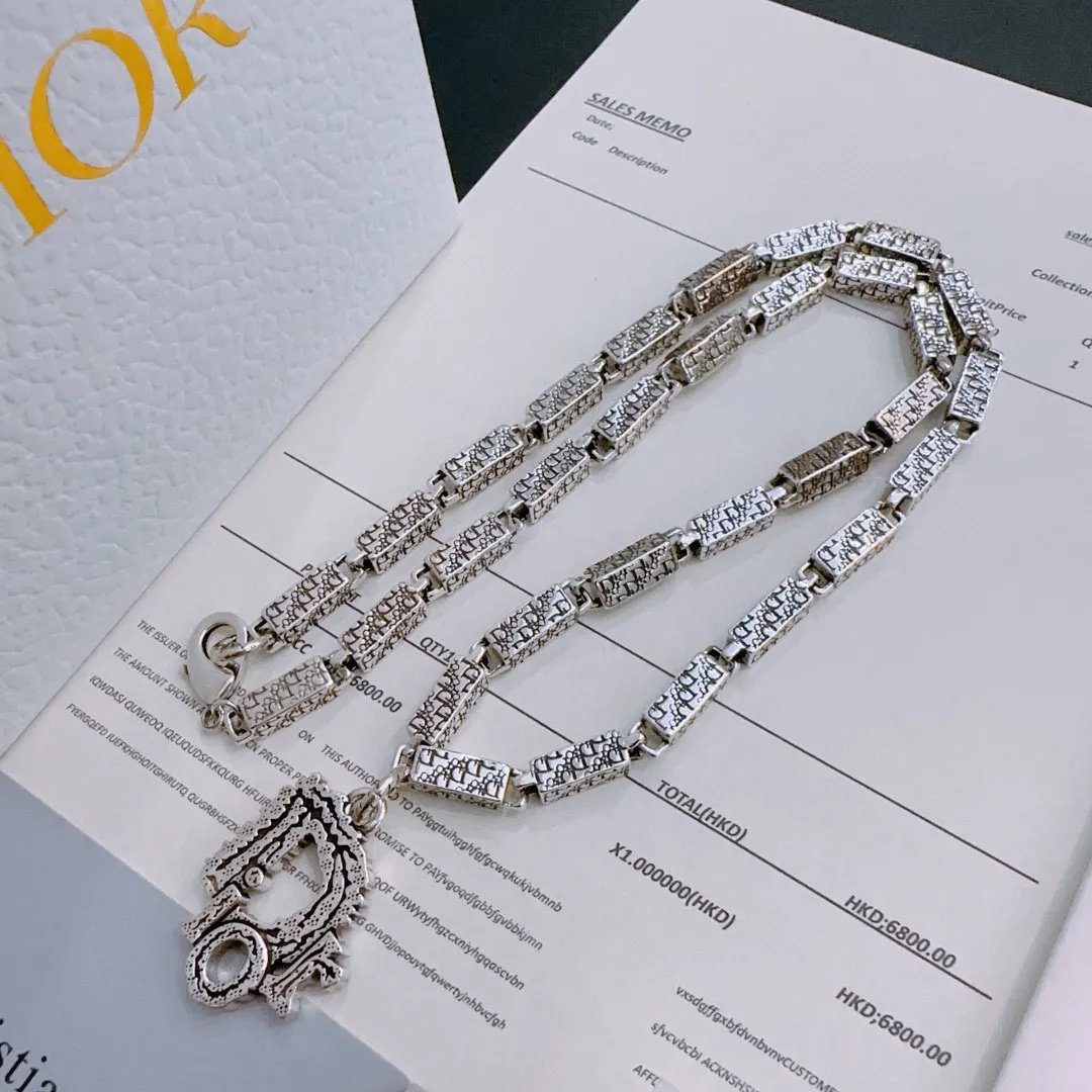 【DIOR】ネックレス、新しいネックレス万能シンプルファッションオーナメント241015