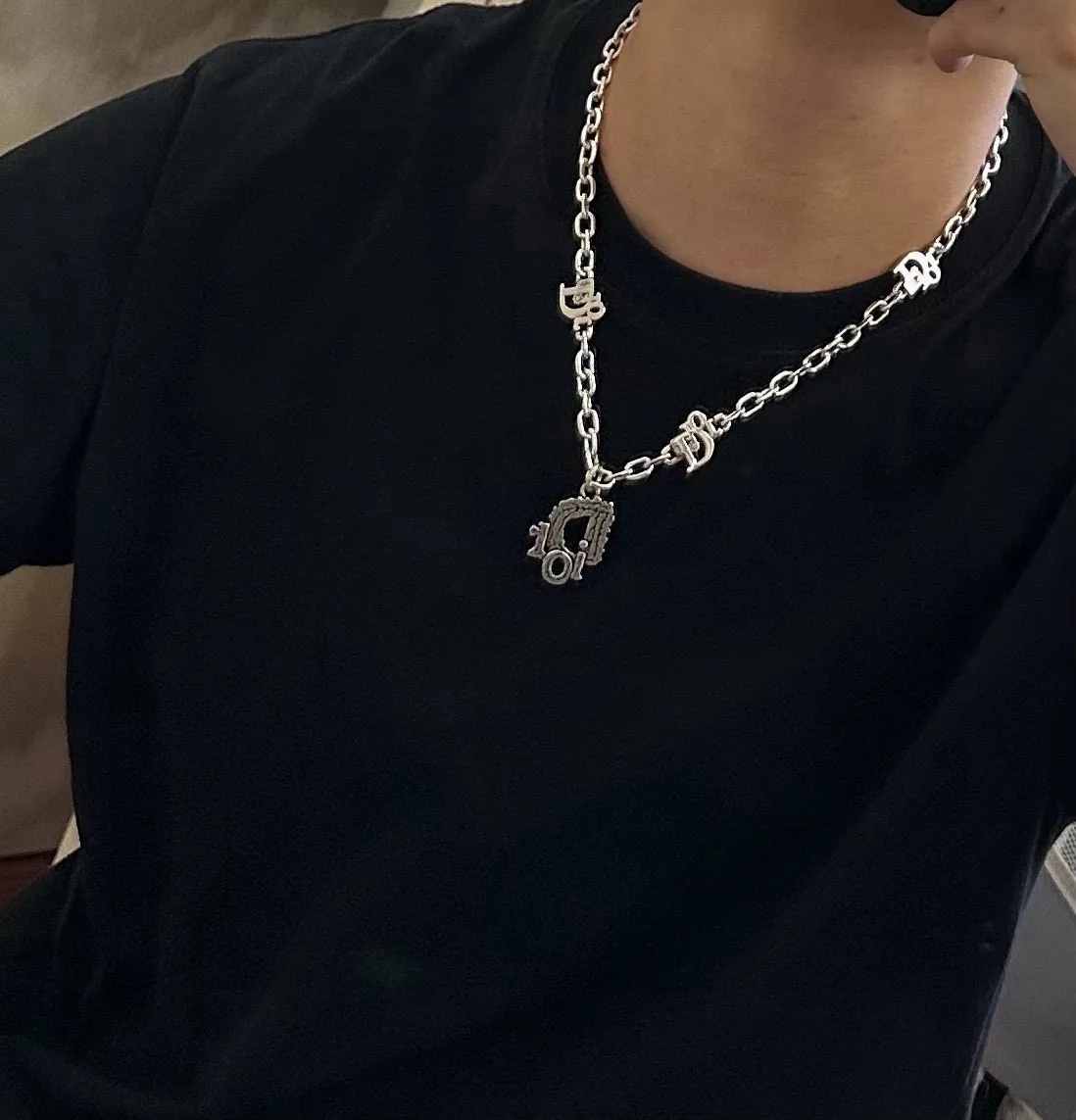 【DIOR】ネックレス、新しいネックレス万能シンプルファッションオーナメント240812