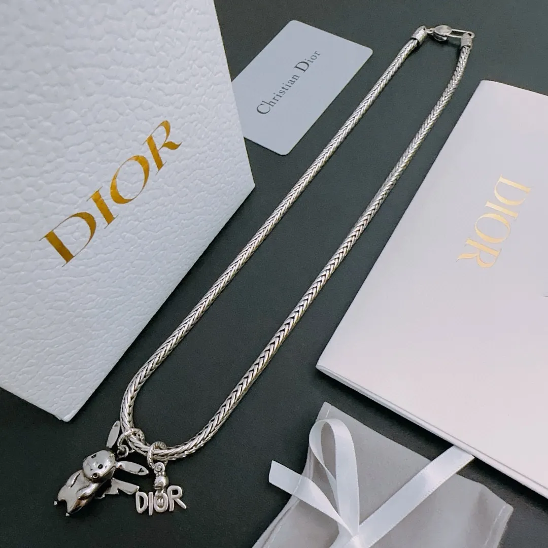 【DIOR】ネックレス、新しいネックレス万能シンプルファッションオーナメント 240730