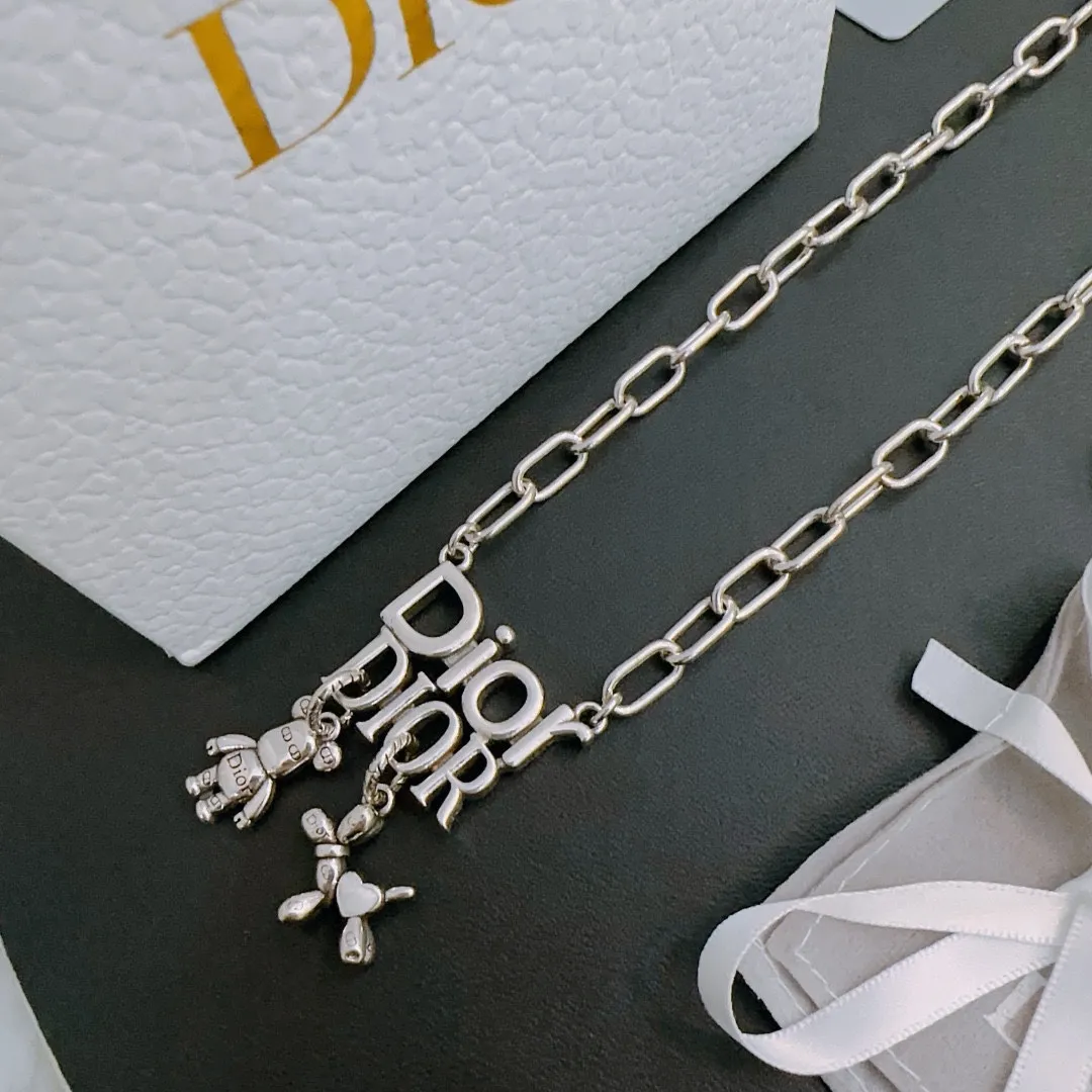 【DIOR】ネックレス、新しいネックレス万能シンプルファッションオーナメント 240730