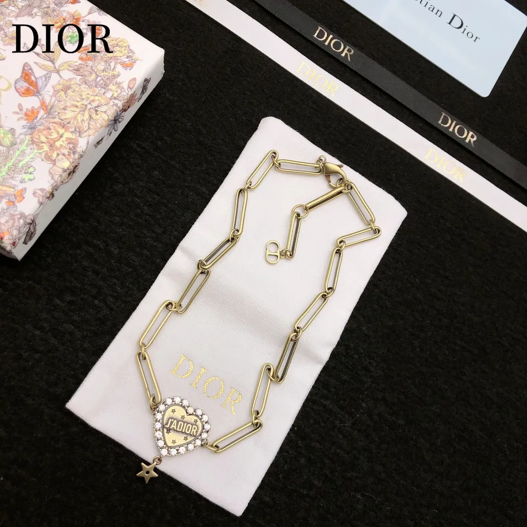 【DIOR】ネックレス、新しいネックレス万能シンプルファッションオーナメント 2473