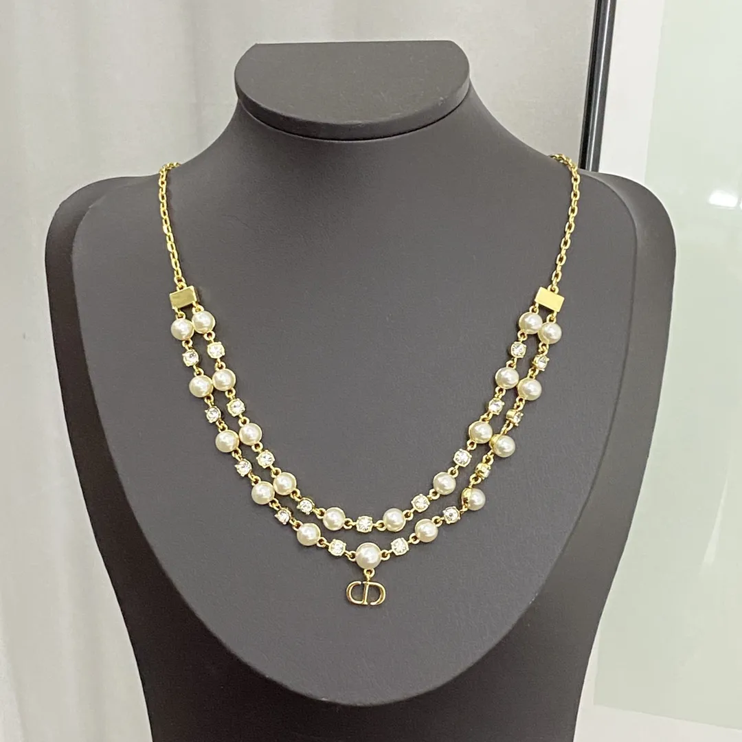 【DIOR】ネックレス、新しいネックレス万能シンプルファッションオーナメント 2473