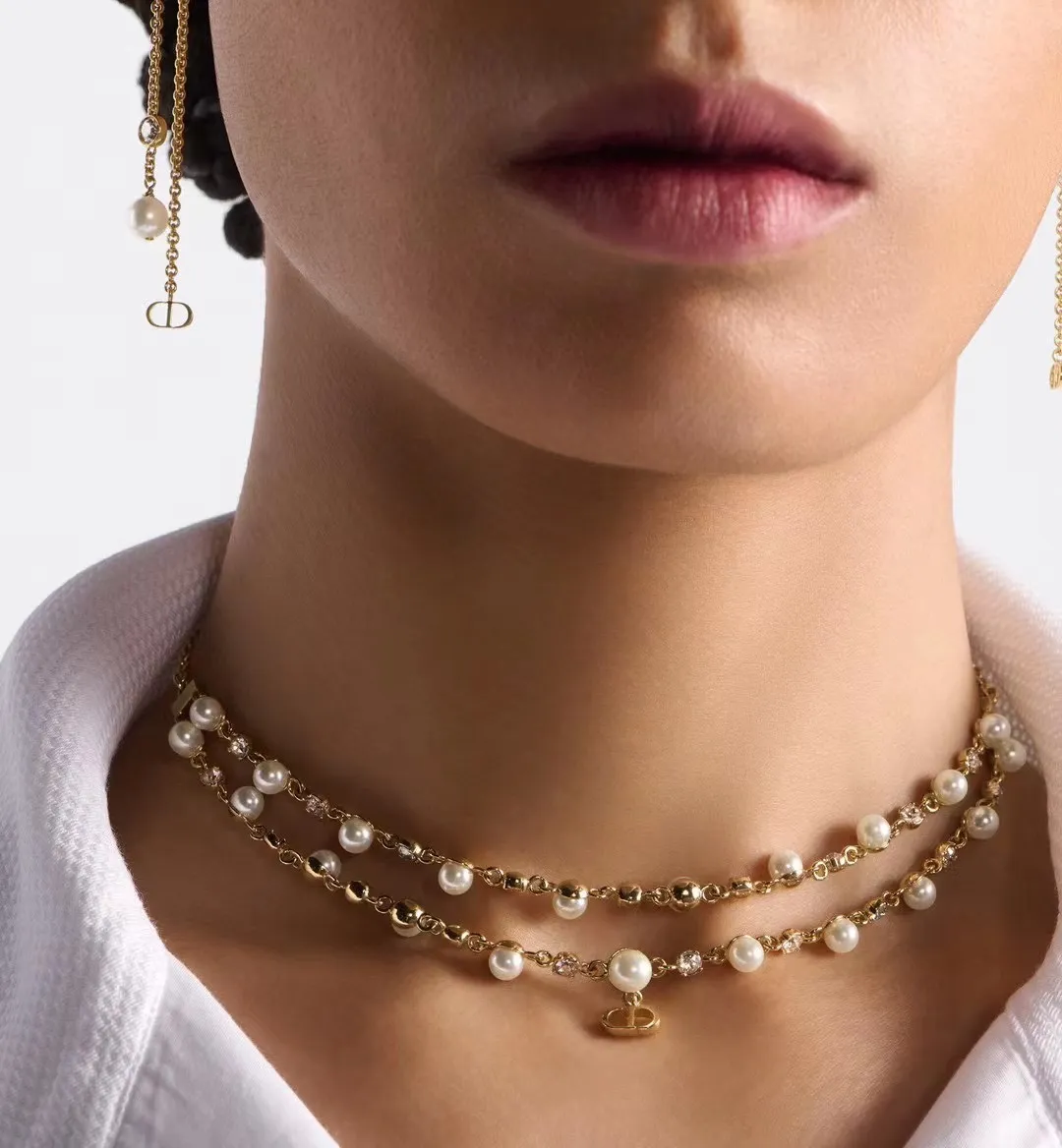 【DIOR】ネックレス、新しいネックレス万能シンプルファッションオーナメント 2473