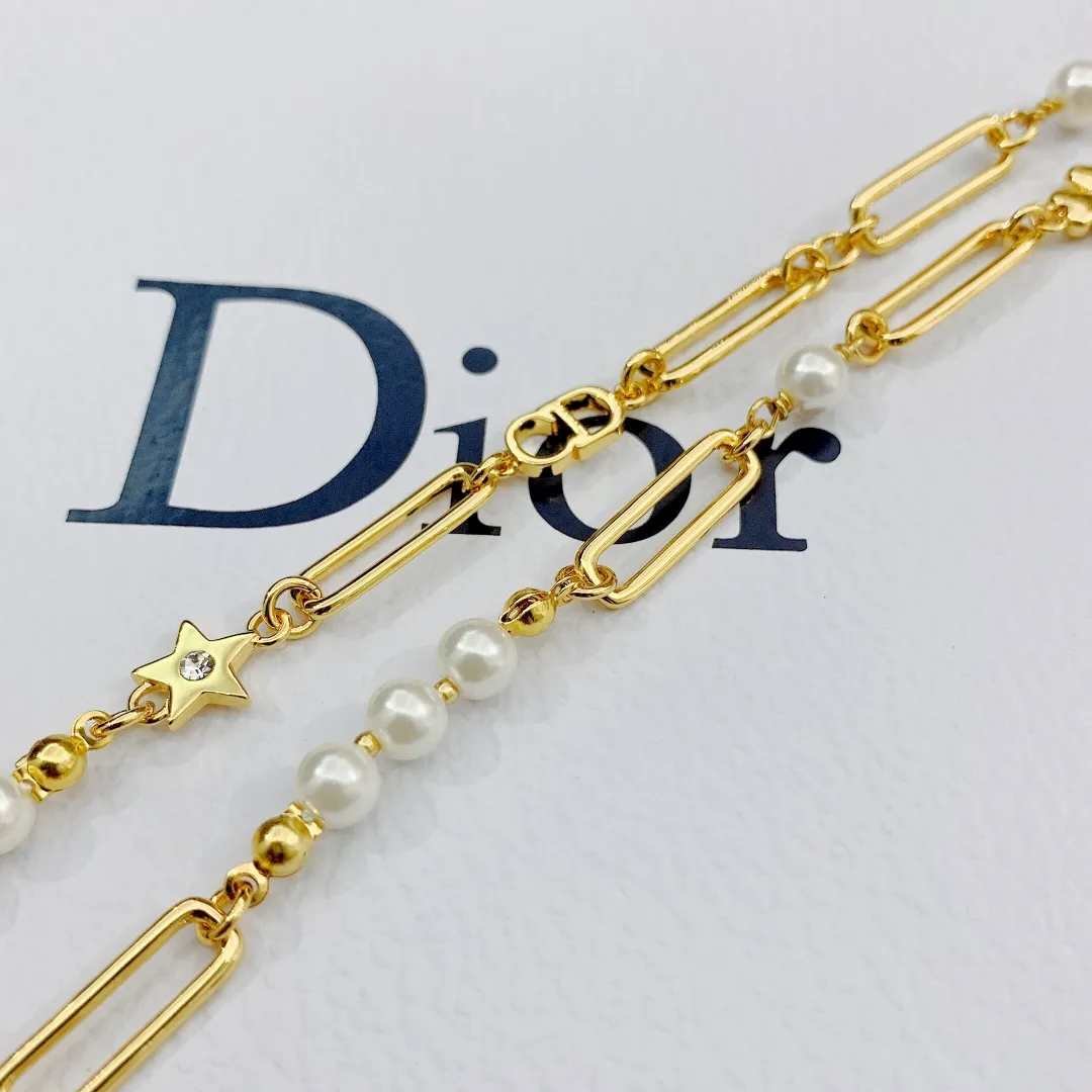 【DIOR】ネックレス、新しいネックレス万能シンプルファッションオーナメント