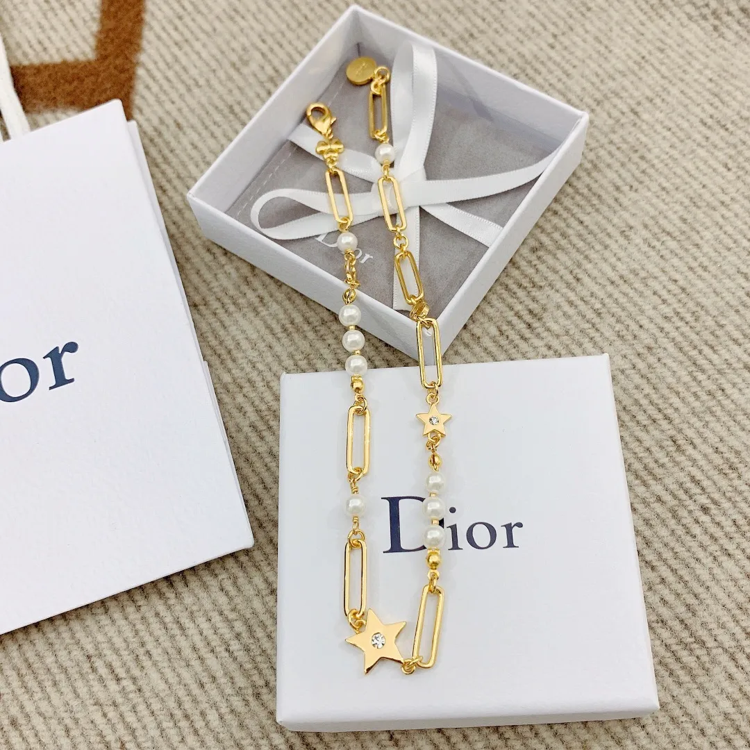 【DIOR】ネックレス、新しいネックレス万能シンプルファッションオーナメント