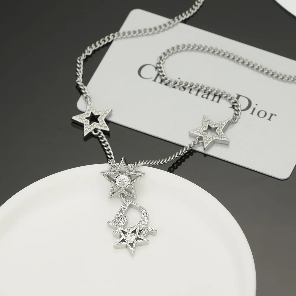 【DIOR】ネックレス、新しいネックレス万能シンプルファッションオーナメント