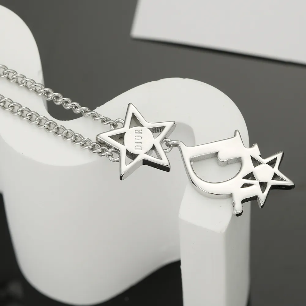 【DIOR】ネックレス、新しいネックレス万能シンプルファッションオーナメント