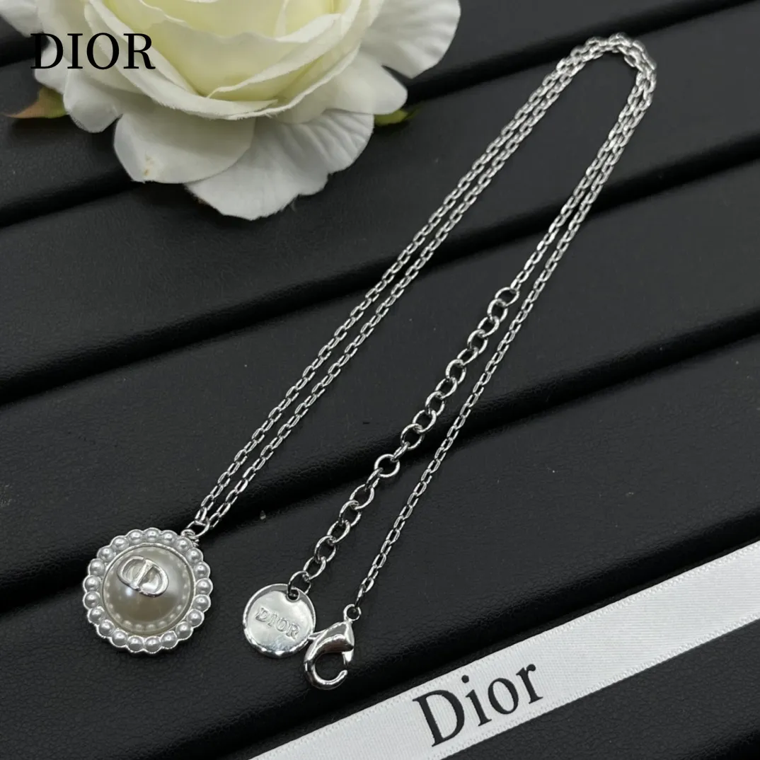 【DIOR】ネックレス、新しいネックレス万能シンプルファッションオーナメント