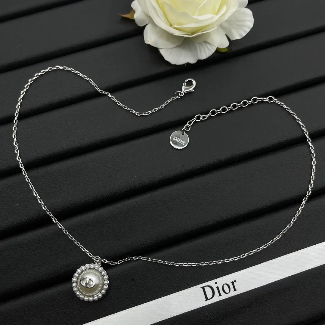 【DIOR】ネックレス、新しいネックレス万能シンプルファッションオーナメント