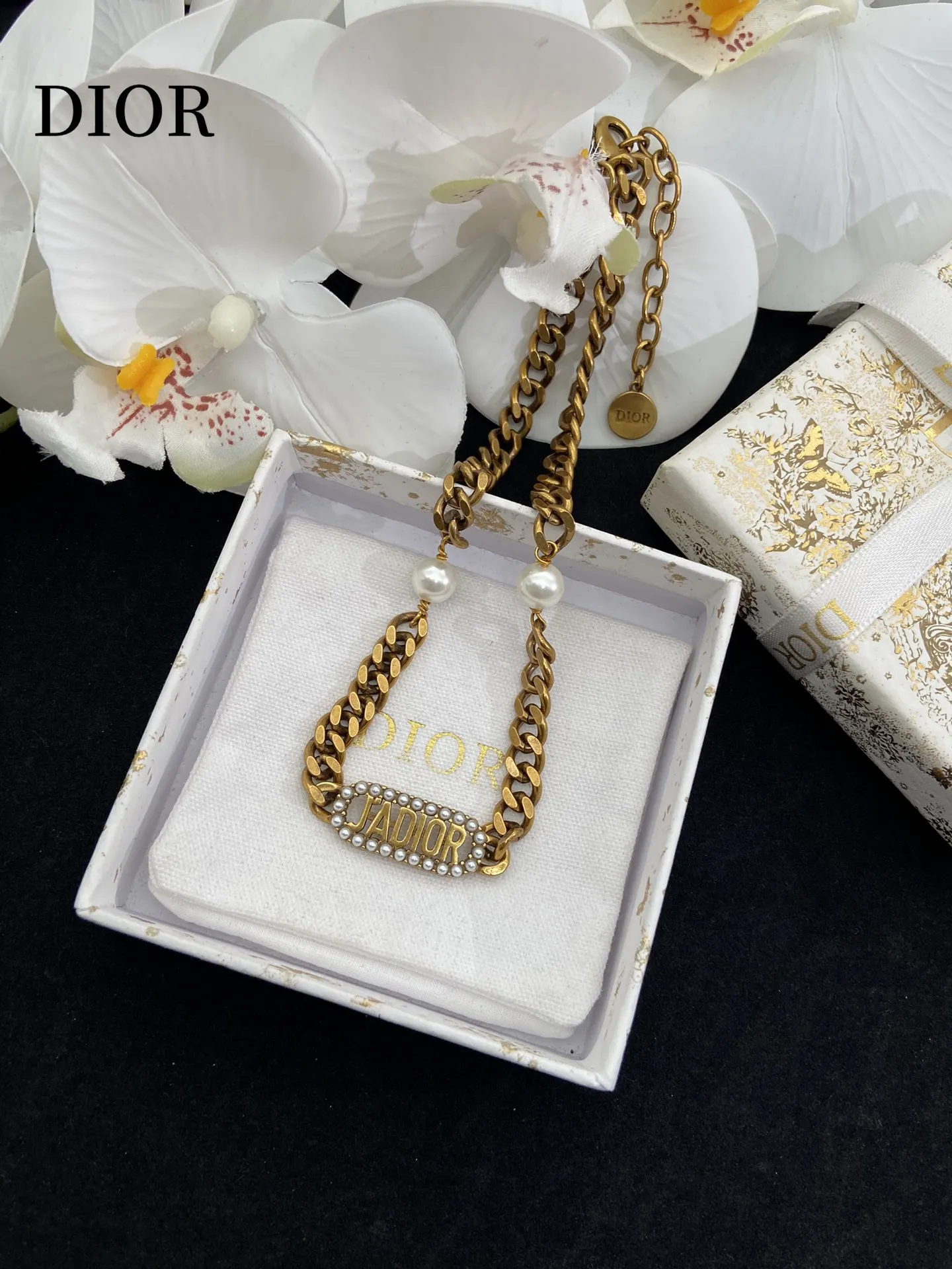 【DIOR】ネックレス、新しいネックレス万能シンプルファッションオーナメント