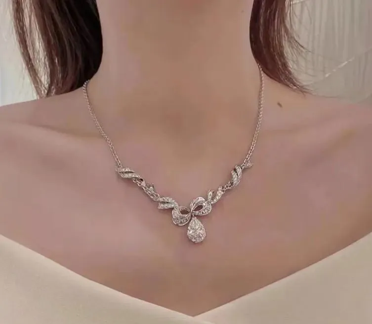 【DIOR】ネックレス、新しいネックレス万能シンプルファッションオーナメント