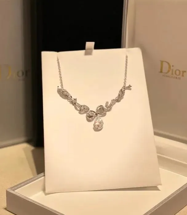 【DIOR】ネックレス、新しいネックレス万能シンプルファッションオーナメント