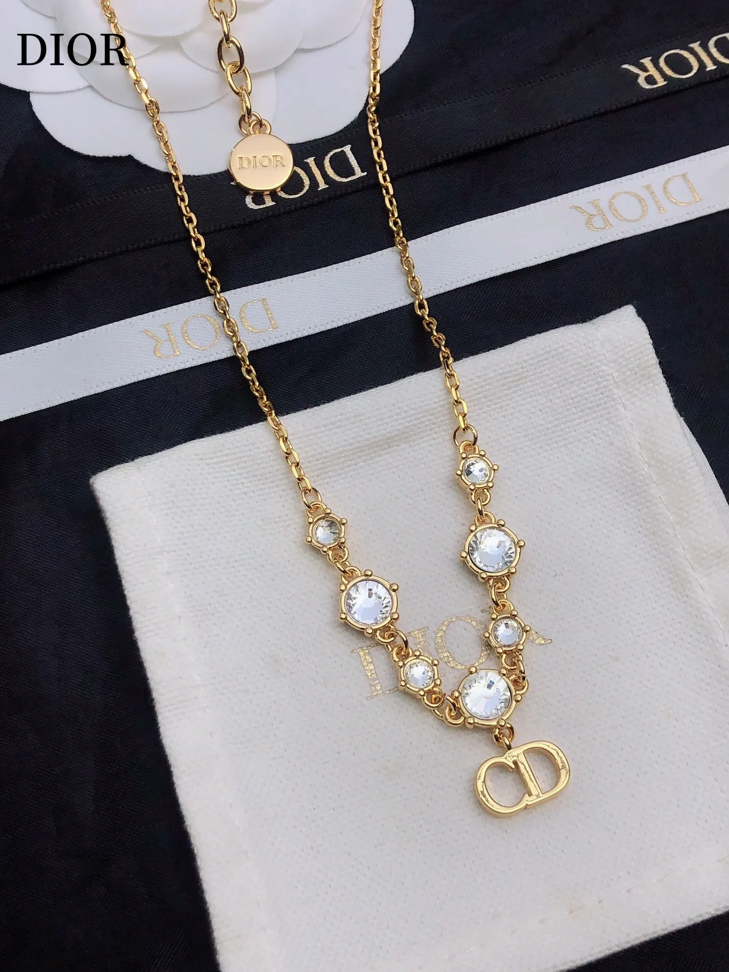 【DIOR】ネックレス、新しいネックレス万能シンプルファッションオーナメント