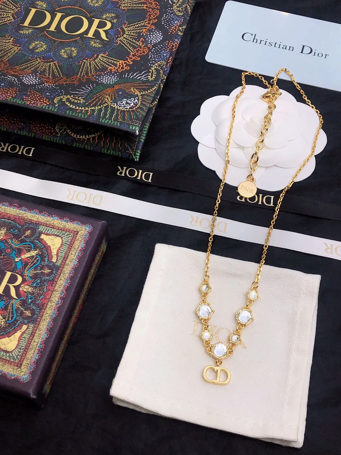 【DIOR】ネックレス、新しいネックレス万能シンプルファッションオーナメント