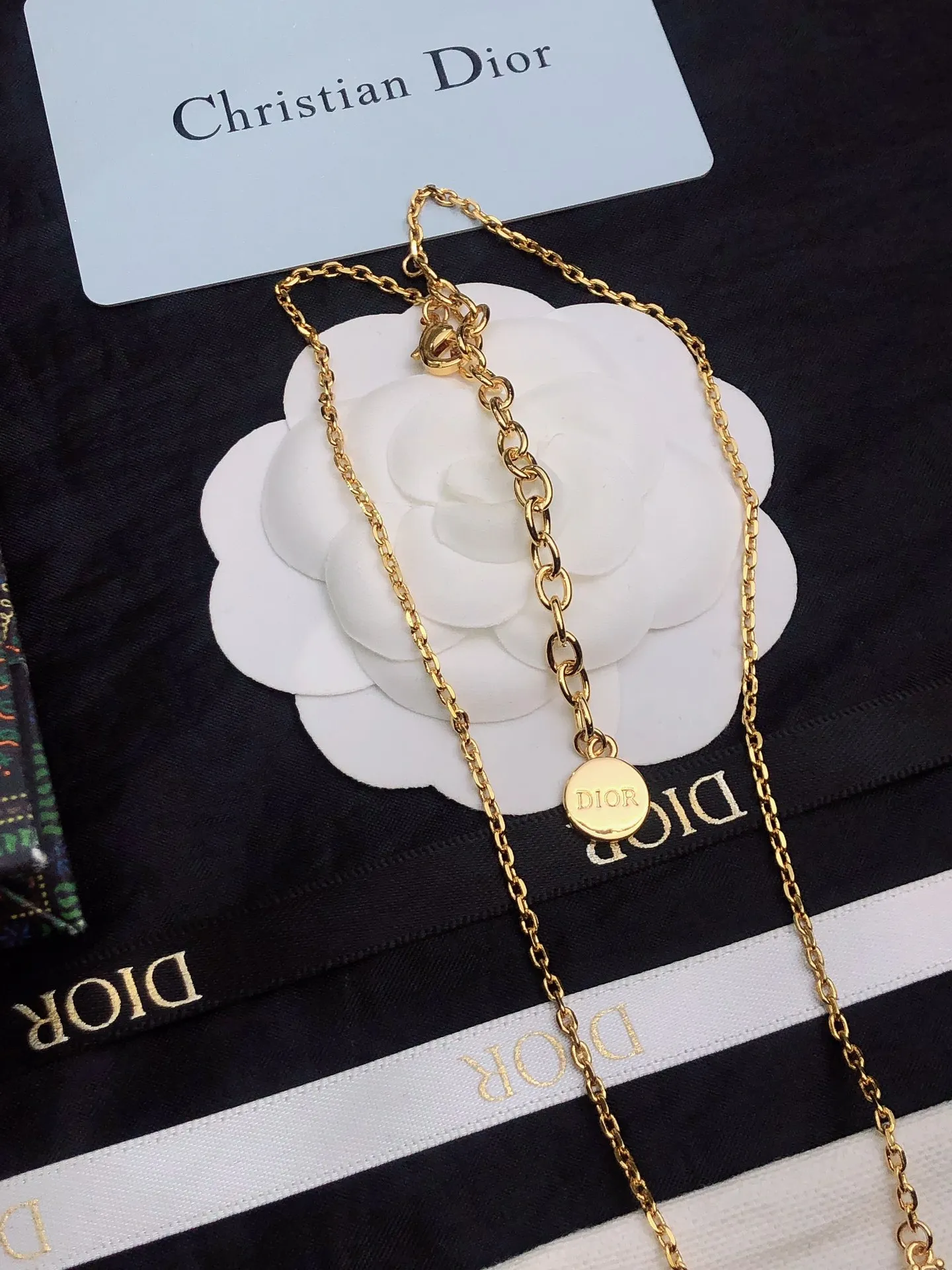 【DIOR】ネックレス、新しいネックレス万能シンプルファッションオーナメント