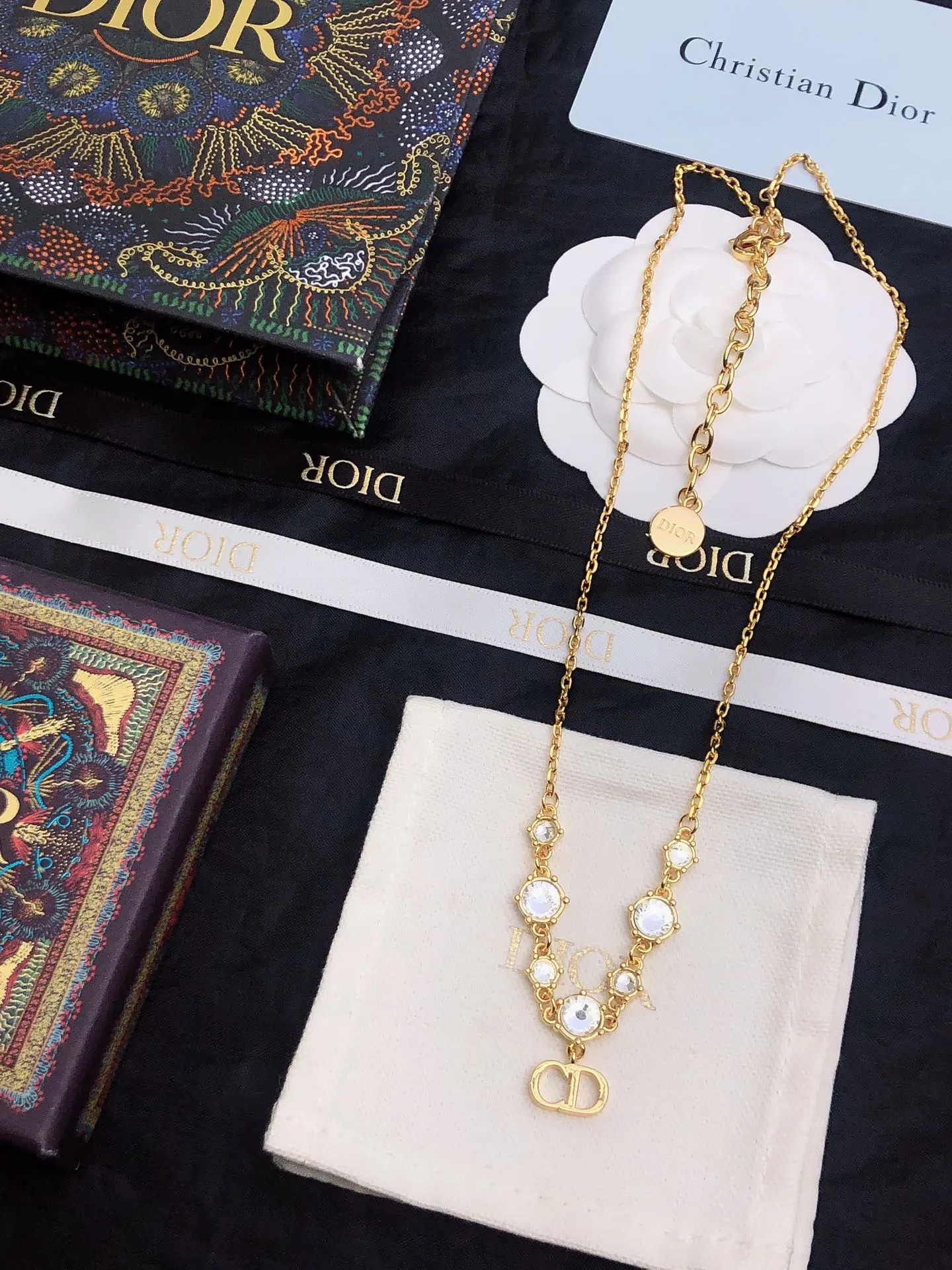 【DIOR】ネックレス、新しいネックレス万能シンプルファッションオーナメント