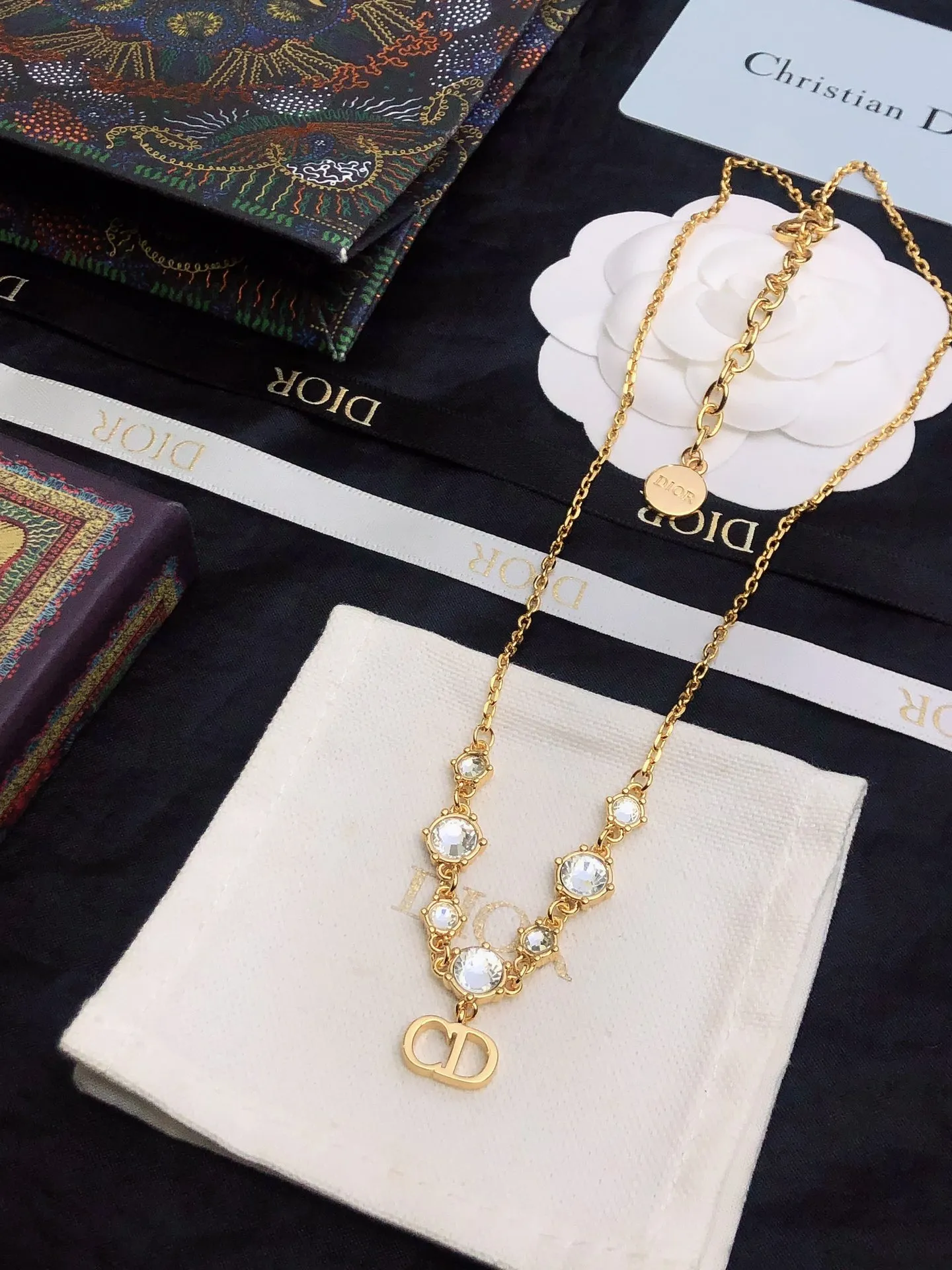 【DIOR】ネックレス、新しいネックレス万能シンプルファッションオーナメント