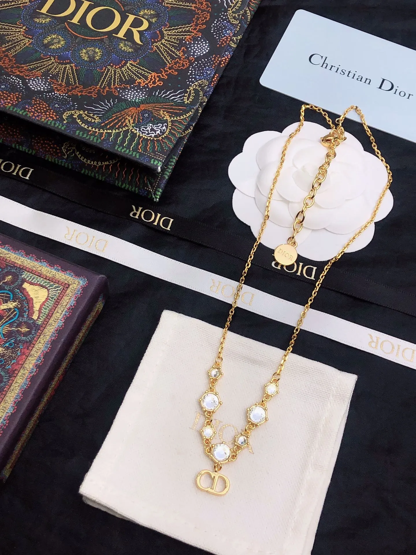 【DIOR】ネックレス、新しいネックレス万能シンプルファッションオーナメント