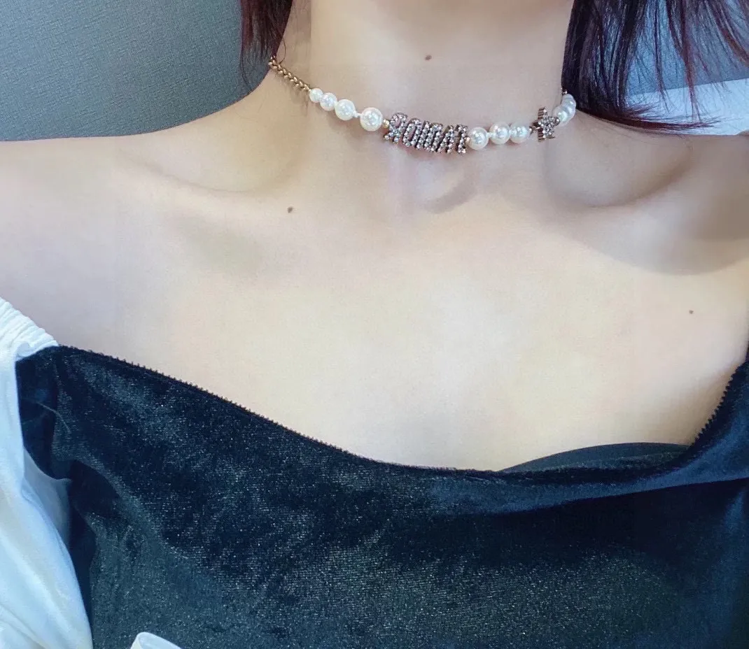 【DIOR】ネックレス、新しいネックレス万能シンプルファッションオーナメント