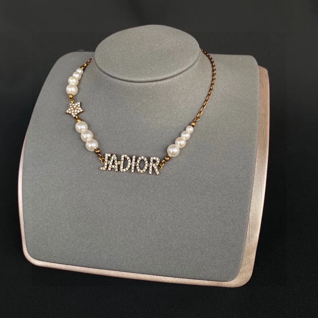 【DIOR】ネックレス、新しいネックレス万能シンプルファッションオーナメント