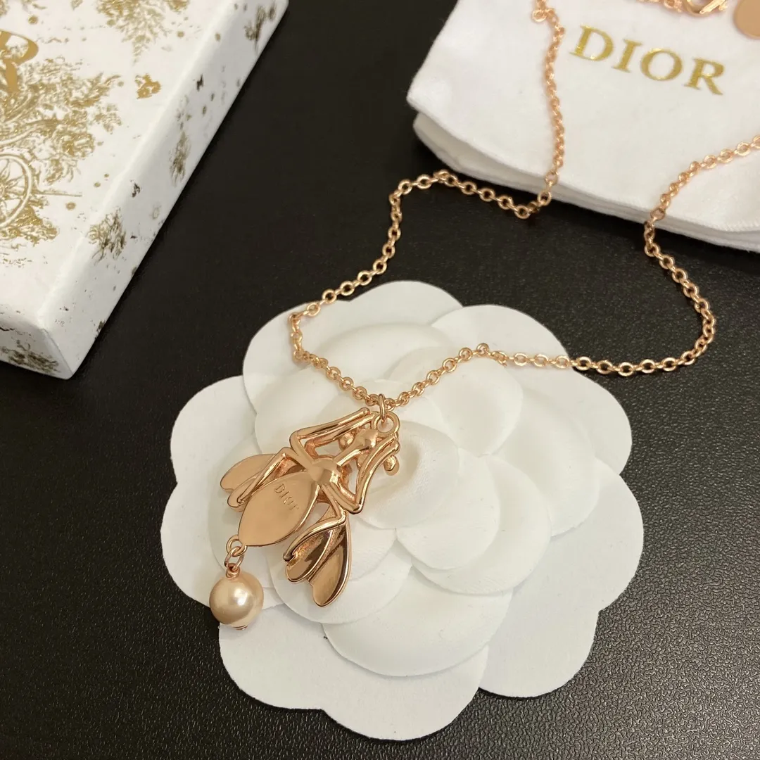 【DIOR】ネックレス、新しいネックレス万能シンプルファッションオーナメント